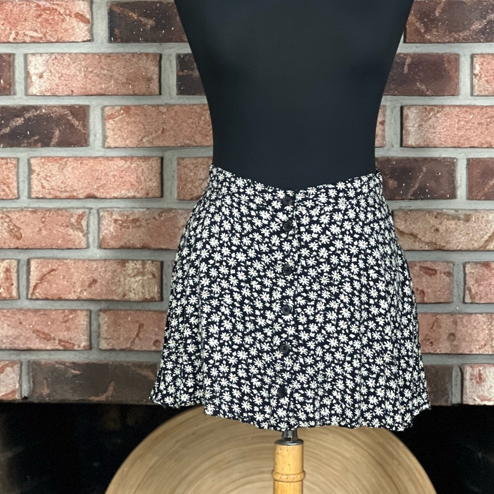 Forever 21 Floral Mini Skirt